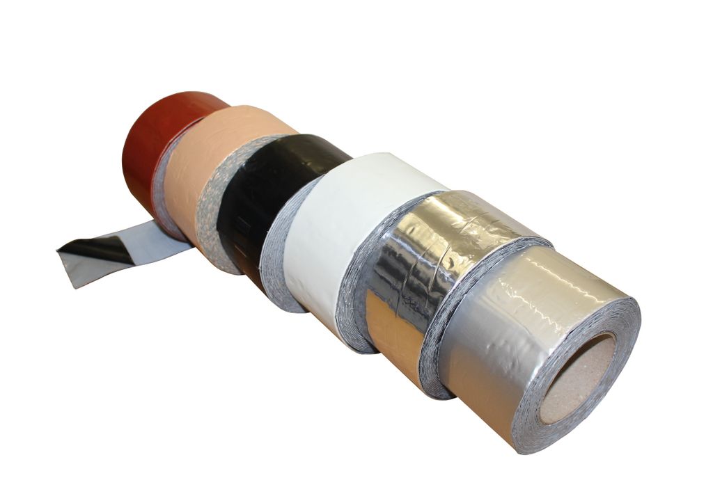 Sanremo DACH Reparaturband Dachrinne selbstklebendes Butylband Alu-glänzend 150mm x 10m