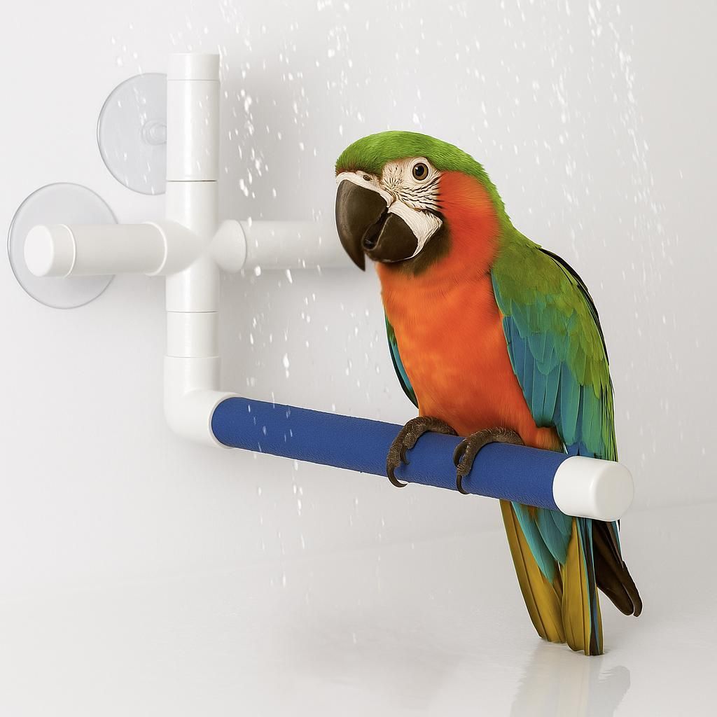 Barre de douche XL - pour grands perroquets Image du produit 