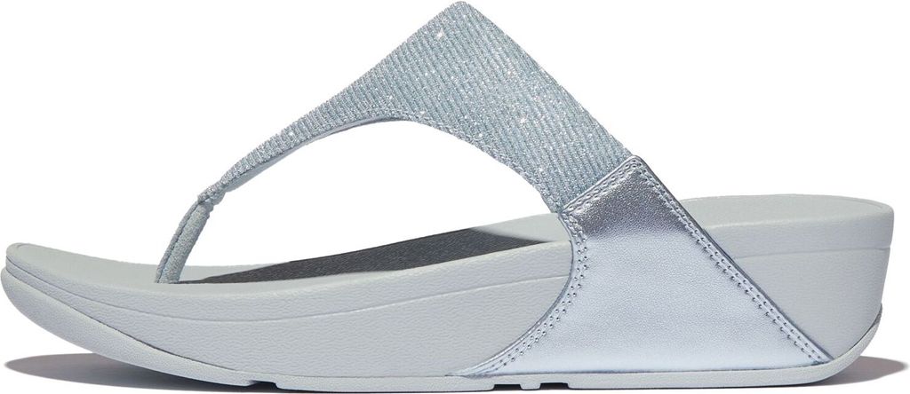 Fitflop Lulu Shimmerlux in Hellblau für Damen – 7 UK - 41 EU - 9 US / Light Blue