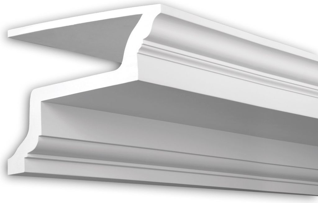 Profhome 401103 Eckleiste Fassadenprofil Zierleiste Stuckleiste 2 m