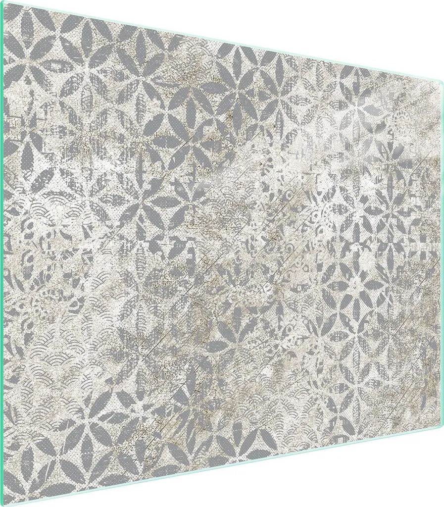 Tagliere Vetro Grigio 52x40 cm - Coprifornelli Elegante e Resistente