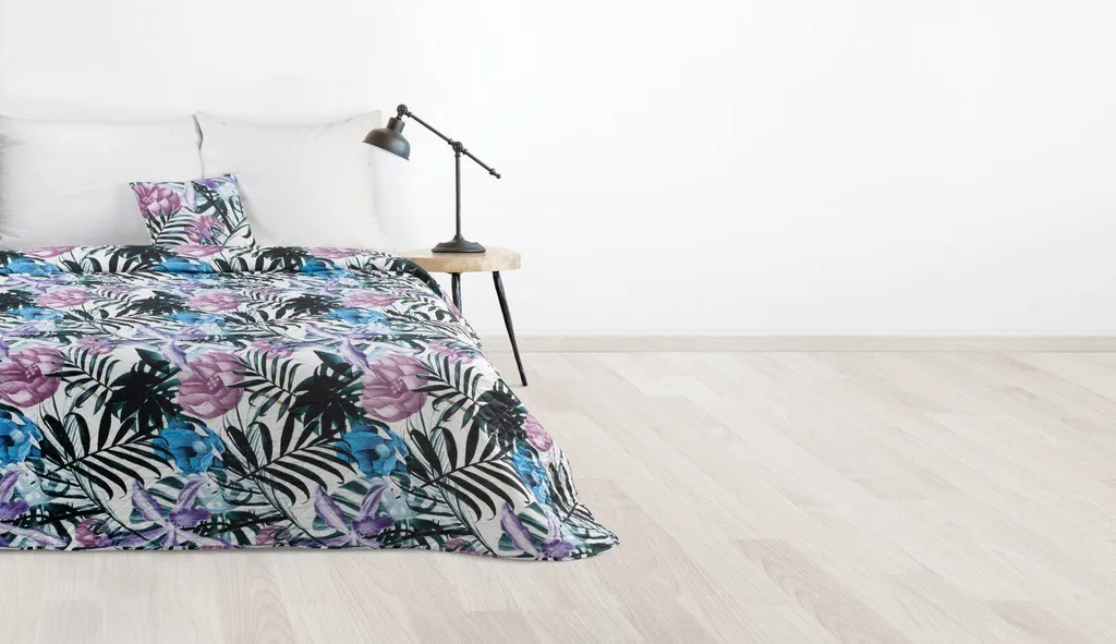 Couvre-lit MALIBU 220x240 microfibre : la solution anti-plis et rapide - 4