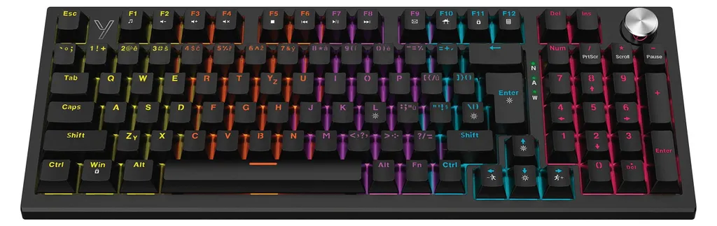 Clavier gamer mécanique silencieux et précis pour le jeu de rôle - 2