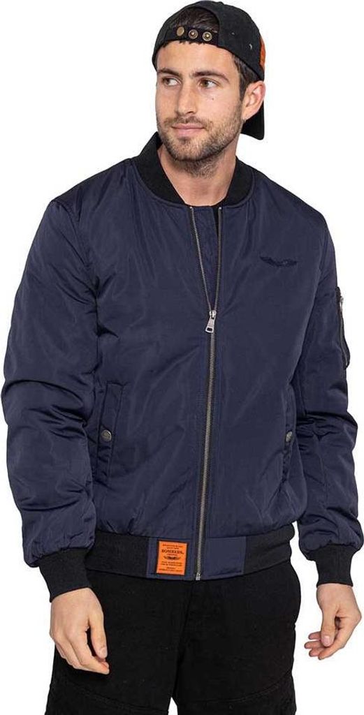 Bombers Original Max Jacke Blau S Herren Blau S