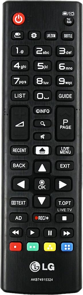 Elprico Telecomando Universale per AKB73756523, Telecomando Sostitutivo per 32LK330 32LK450