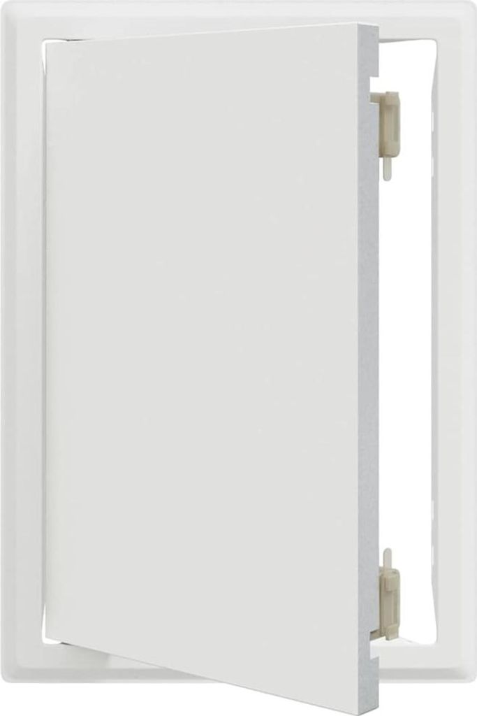 vidaXL Trappe d'accès Blanc 33 x 23 x 3 cm Acier Image du produit 
