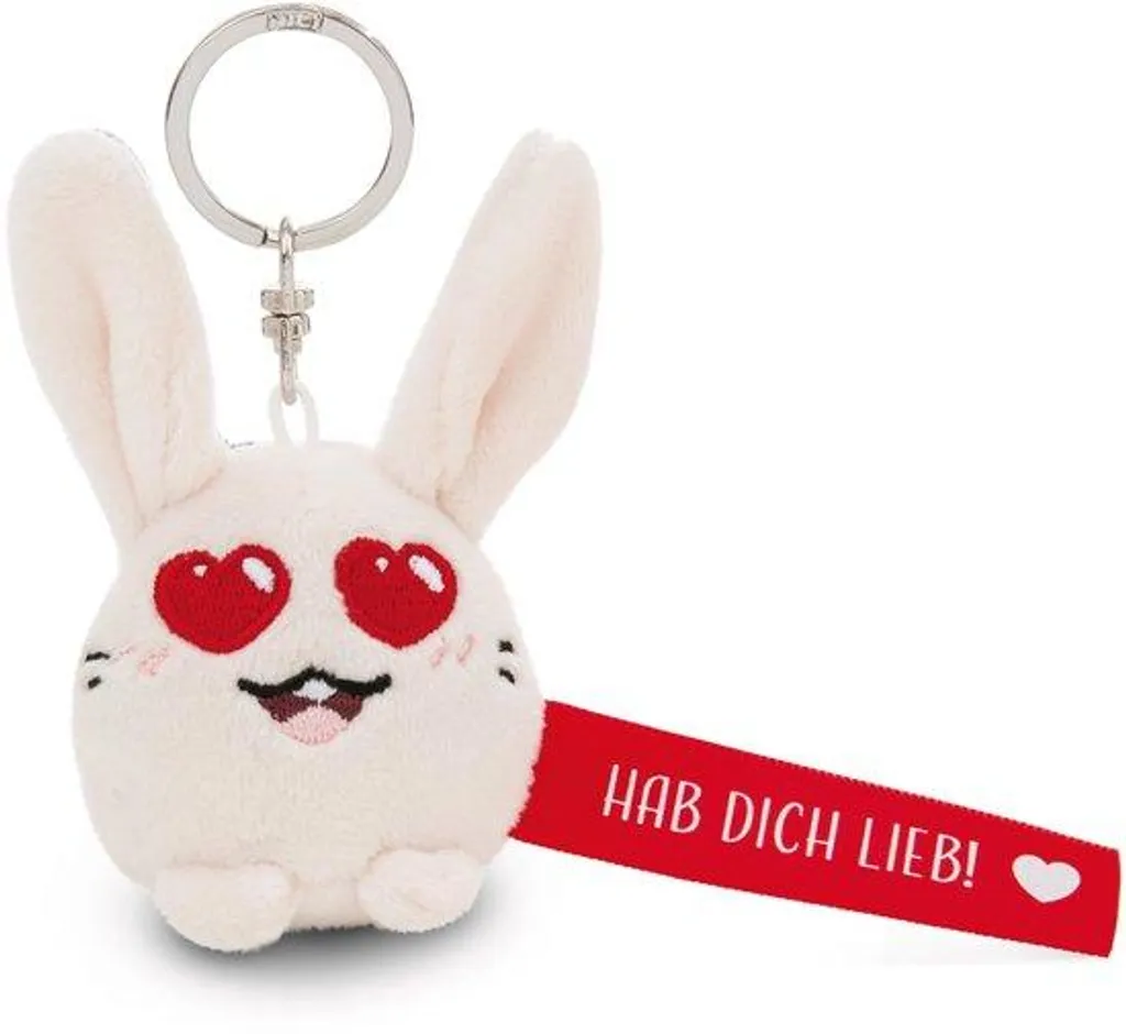 Porte-clés Lapin Je t'aime 5 cm : Ne Perdez Plus Vos Clés avec Amour