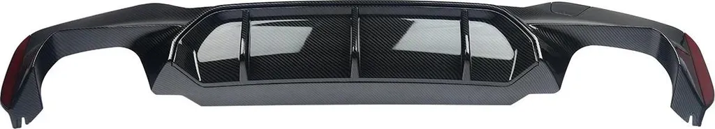 Diffuseur Arrière Style M5 en ABS de Haute Qualité Aspect Carbone
