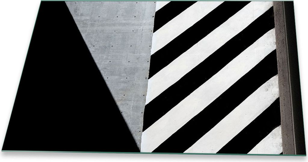 Herdabdeckplatte Glaskeramik 80x52 Abstrakt Schwarz Abdeckung Glas Spritzschutz Deko