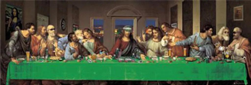 Porte Affiche Last Supper : Fixez sans Percer avec tesa Powerstrips