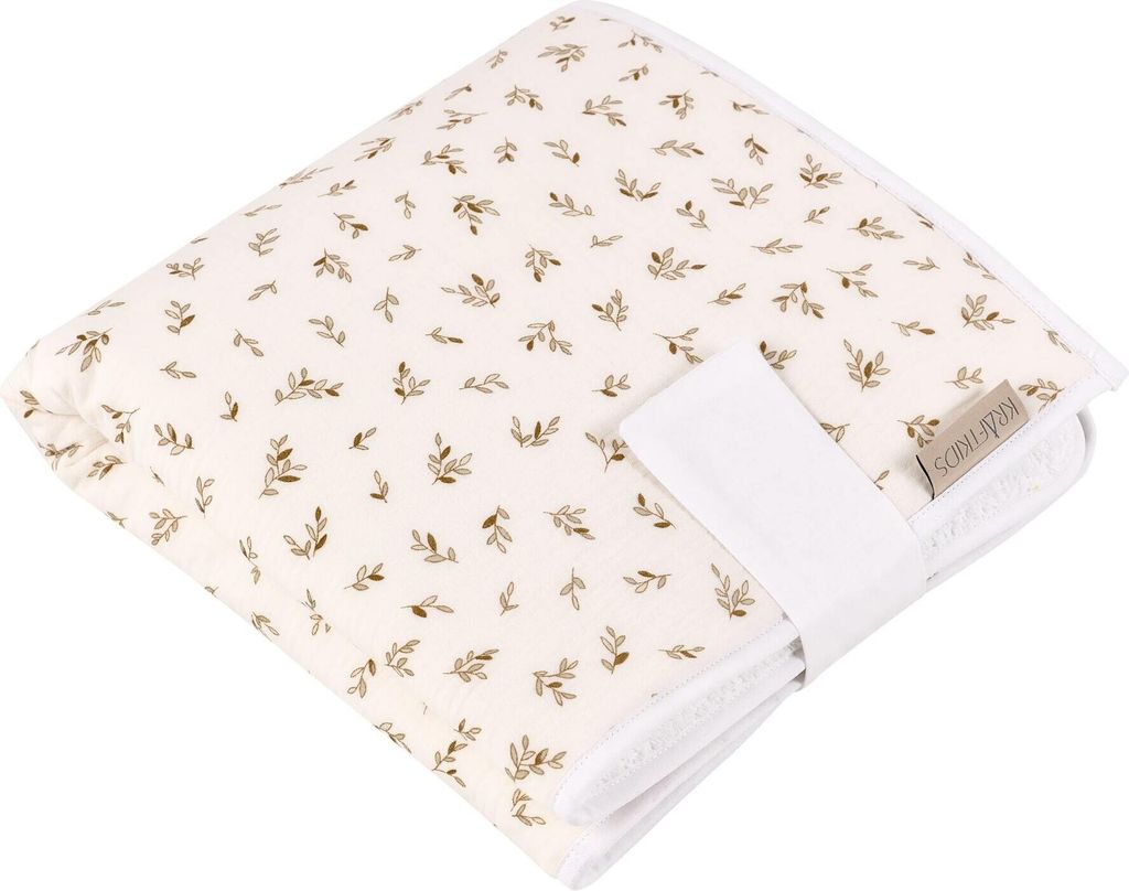 KraftKids Reisewickelunterlage Musselin Zweige braun Musselin Zweige braun