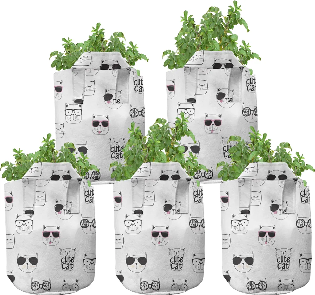 Pots en tissu respirant contre le pourrissement des racines 5 Gallons