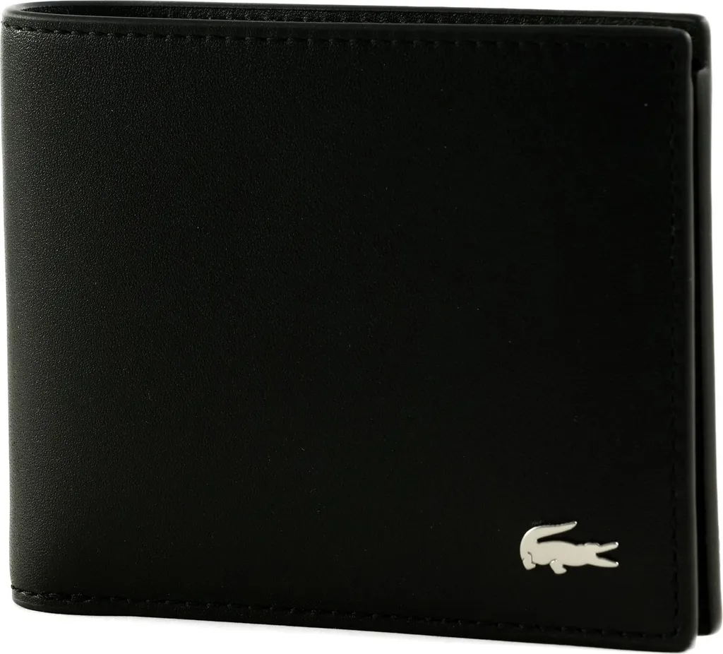 Petit portefeuille Lacoste billfold en cuir pour ranger ses clés
