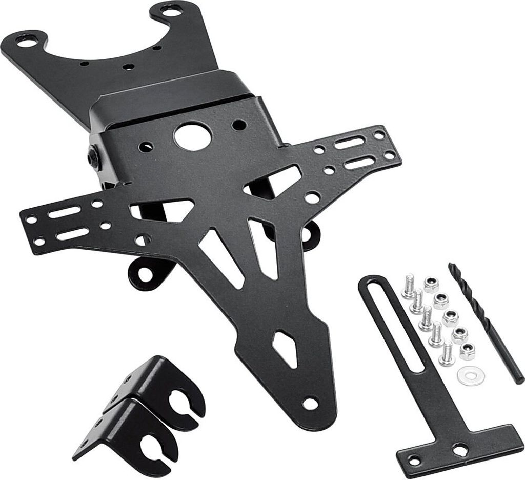 Hashiru License Plate Holder Honda Cbr 125/250 2011-2016 Black One Size