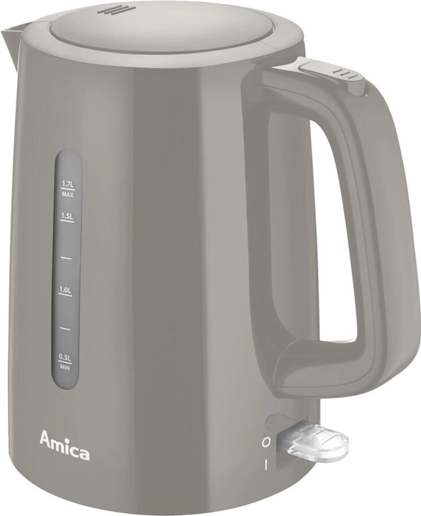 Wasserkocher Amica KF 1013, grau