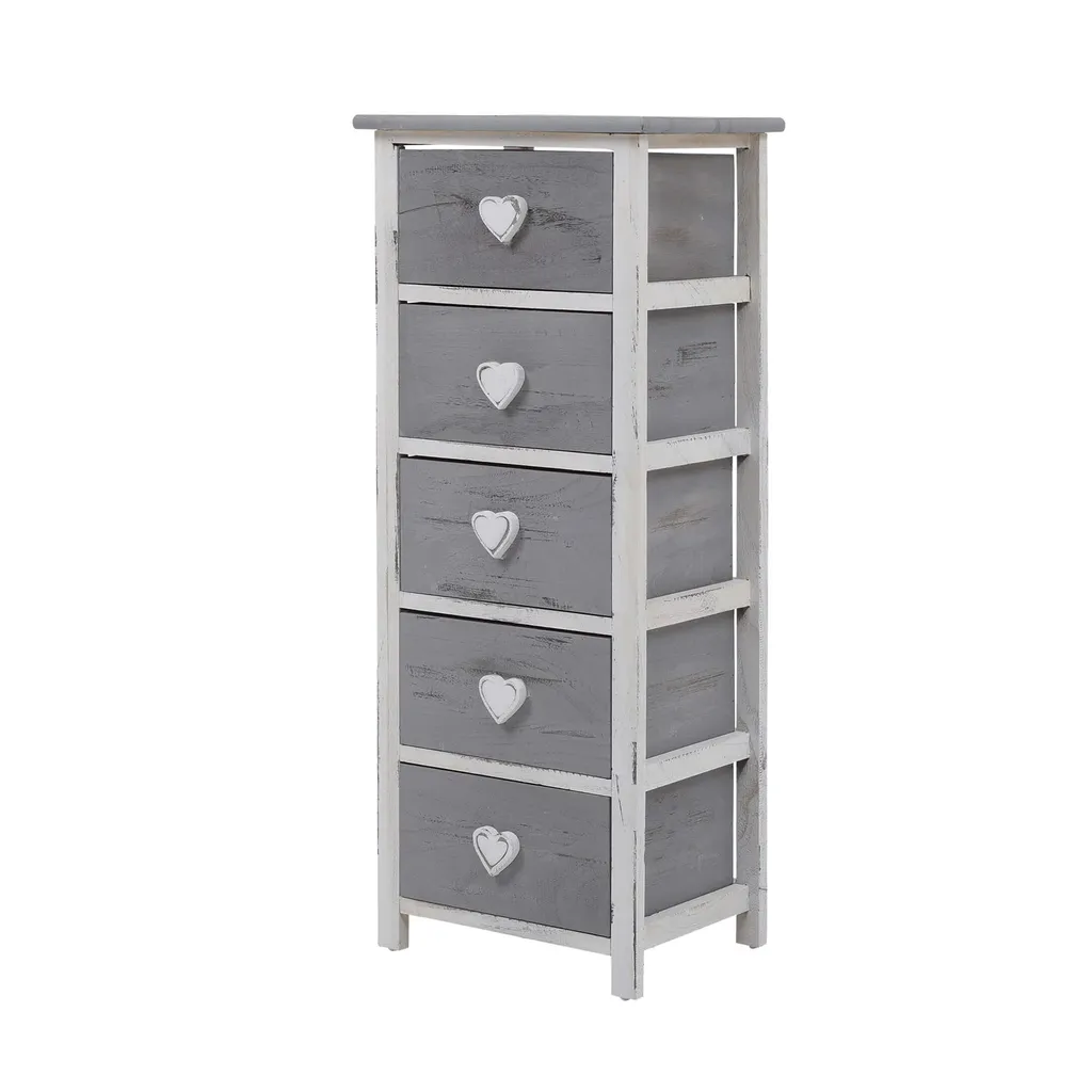Commode de rangement 5 tiroirs pour optimiser les petits espaces - 5