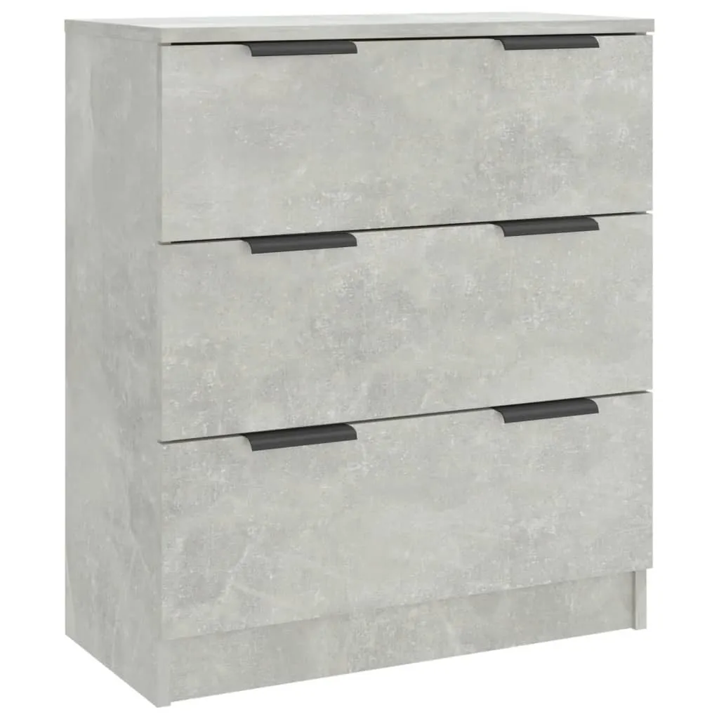 SYFAX™ Credenza Grigio Cemento 60x30x70 cm in Legno Multistrato