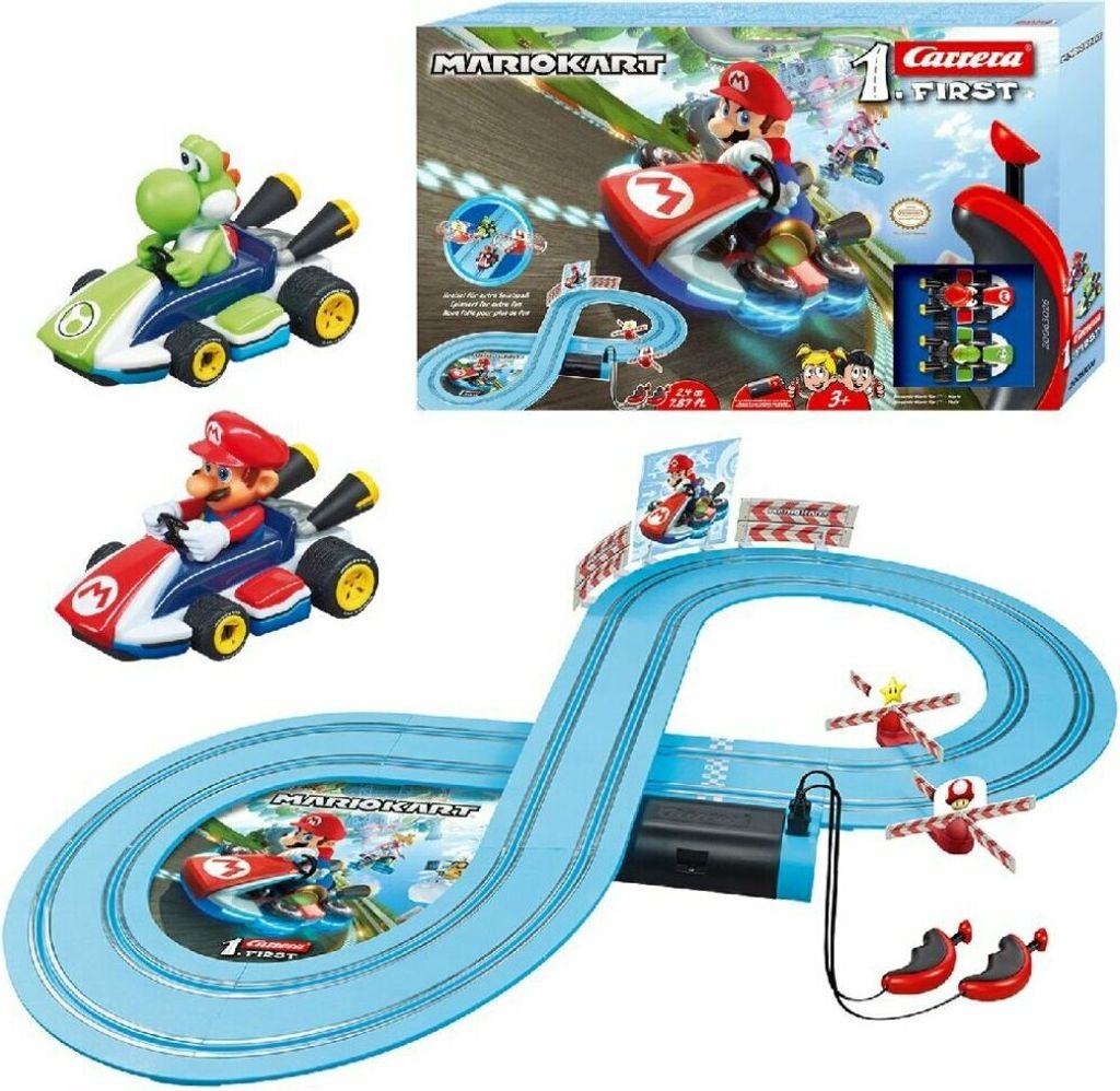 Carrera FIRST Kinderrennbahn Nintendo Mario Kart 2,4 m      Produktbild 