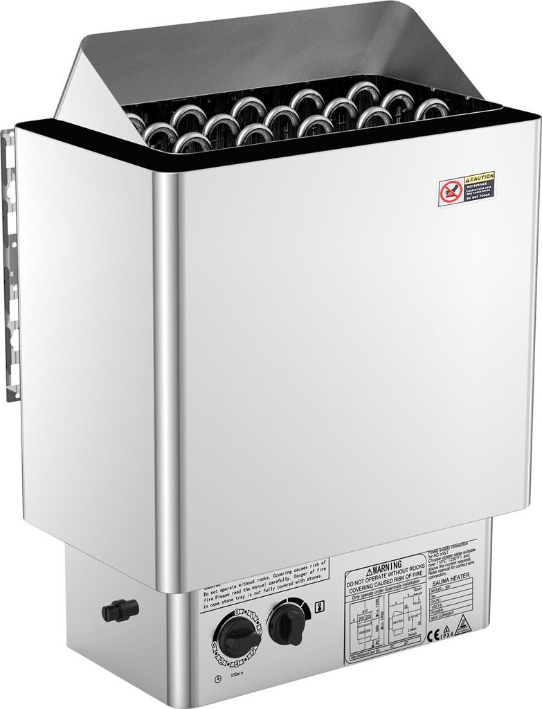 SucceBuy Poêle à sauna électrique, 8 kW, 400 V, chauffage Image du produit 