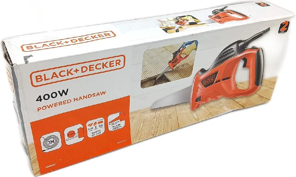 Scie sauteuse et égoïne 400W à variateur électronique Black & Decker - 13