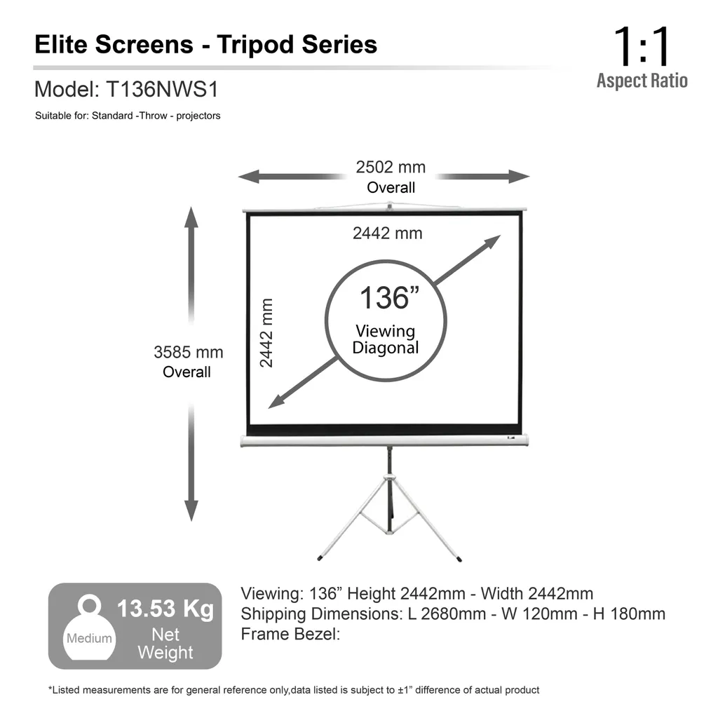 Écran de projection pour présentation et réunion Elite Screens - 5