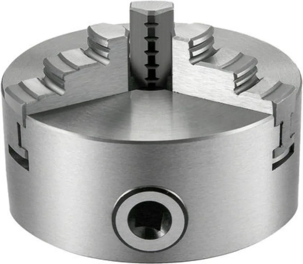 Mandrin autocentrant 200mm à haute précision avec 3 mors en acier forgé