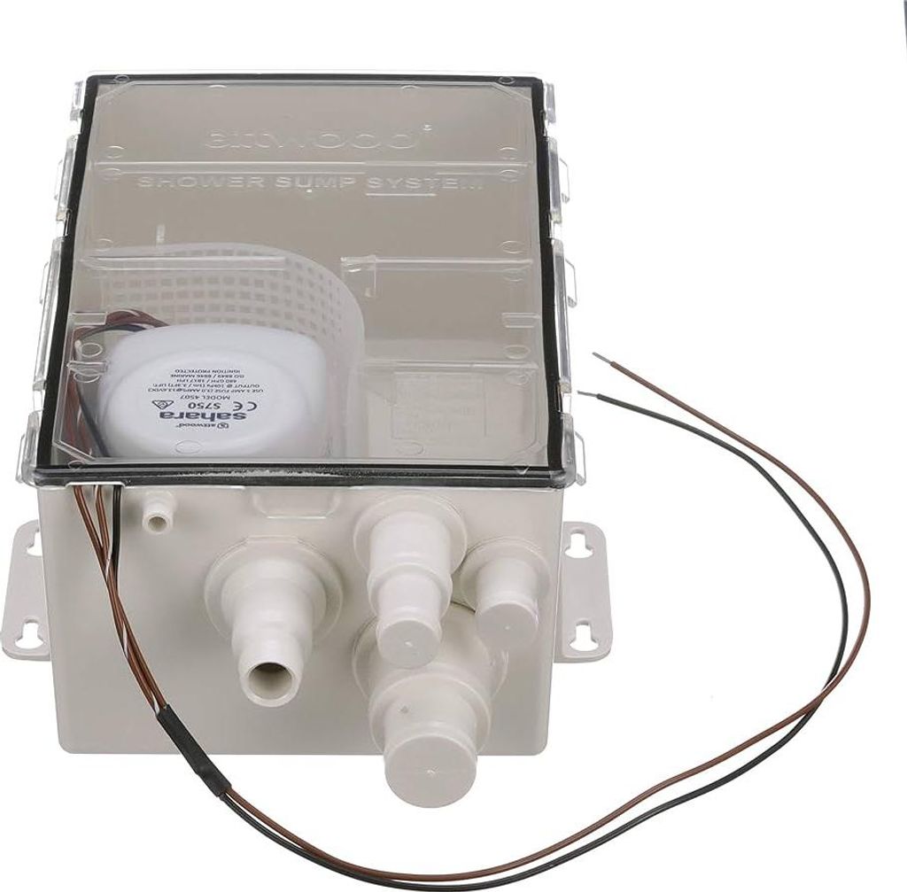 Grauwasser-Pumpe Shower Sump 750 Small Box | Attwood 4142-1 Produktbild 