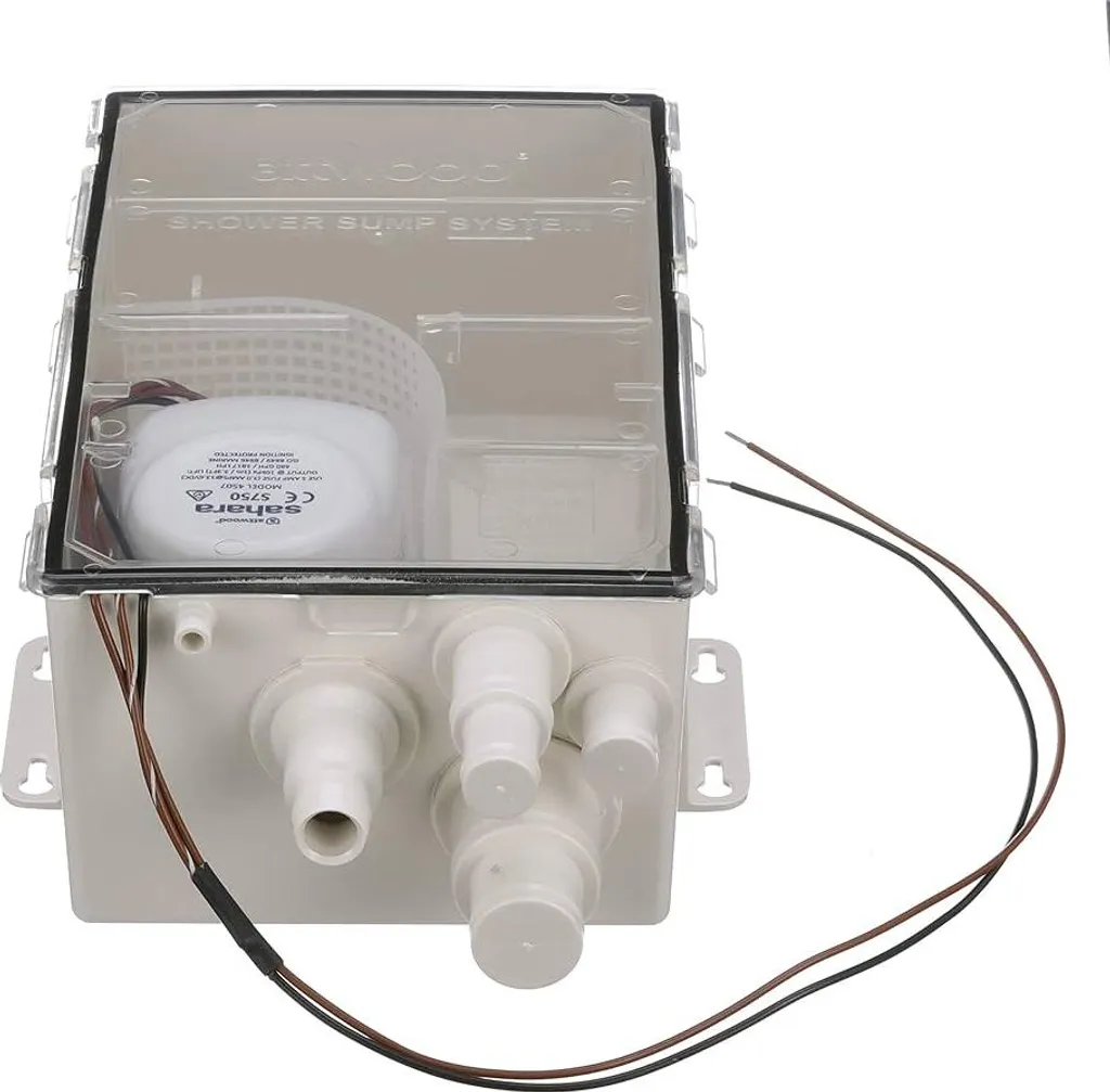 Pompe de Relevage Eaux Grises Attwood 4142-1 Idéale pour Douche et Bac