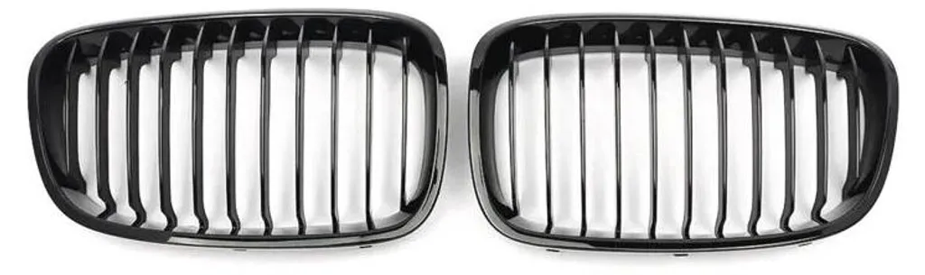 Calandre en ABS Haute Qualité pour Véhicules de Luxe Design Compact Noir