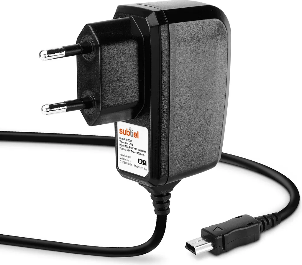 Caricatore Videocamera JVC Picsio GC-WP10 GC-FM1 | subtel 5V Nero