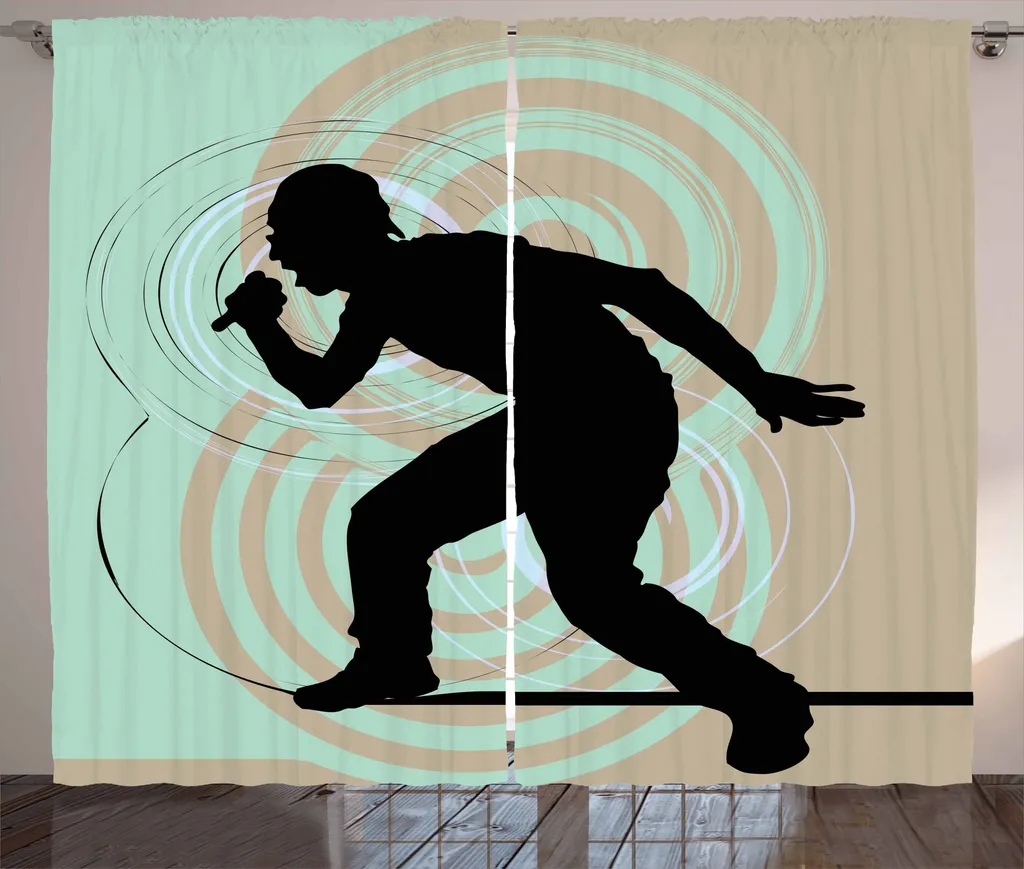 Offerta Tenda ABAKUHAUS Hip Hop | Set 2 Pannelli 280x175 Ganci Inclusi
