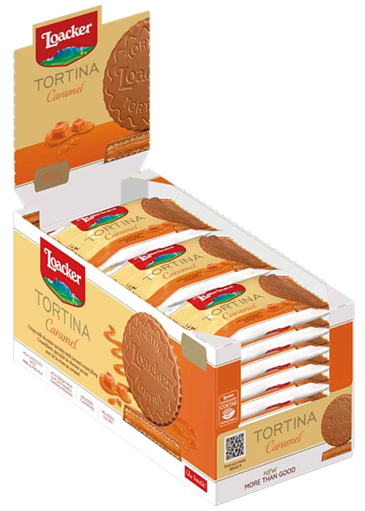Loacker Tortina Caramel 24x21g Produktbild 