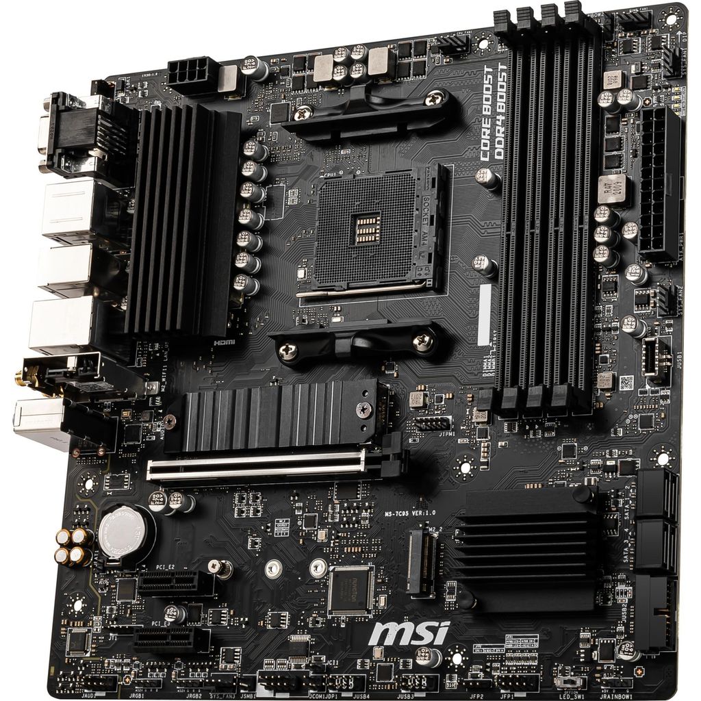 MSI B550M PRO-VDH WIFI, AMD, Socket AM4, AMD Ryzen 3000 Obrázek produktu 