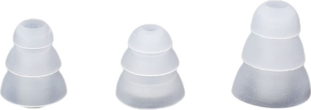 INF Silikónové štuple do uší pre 4-4,5 mm, 3 veľkosti Obrázok produktu 