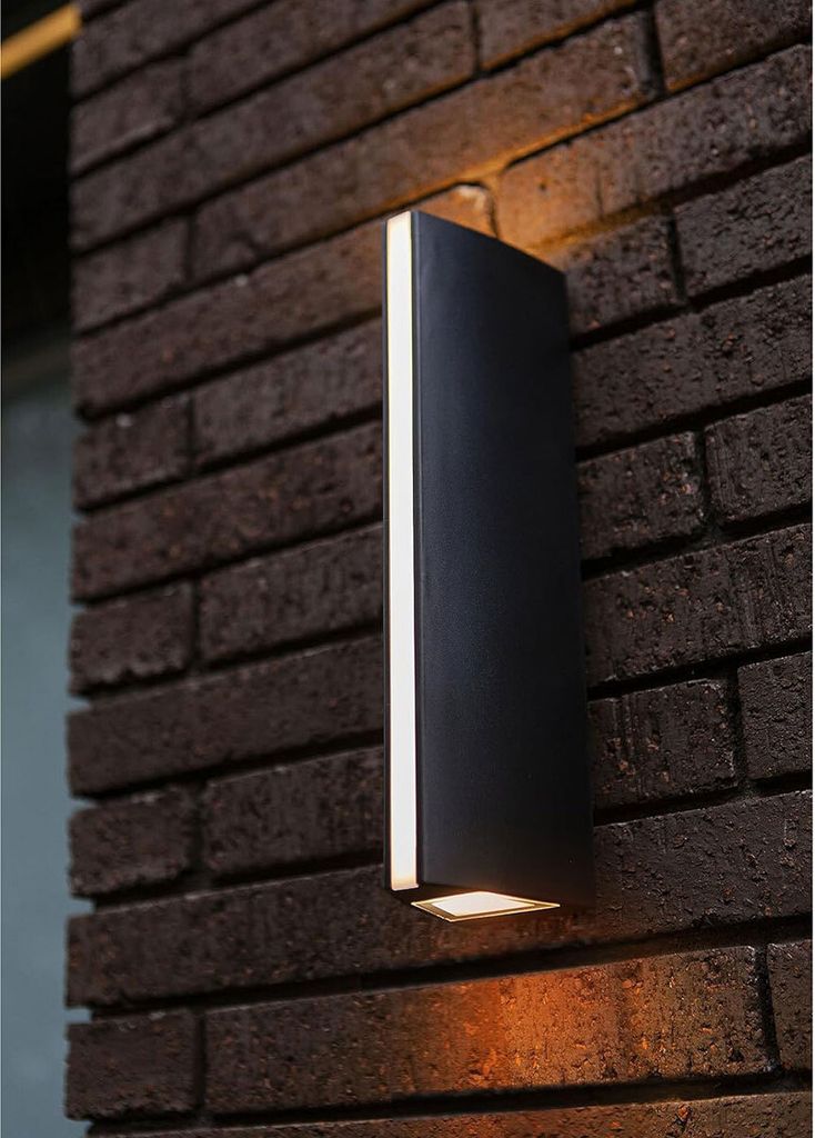 Lutec LED Außenwandleuchte Leo anthrazit Up- & Downlight Produktbild 7