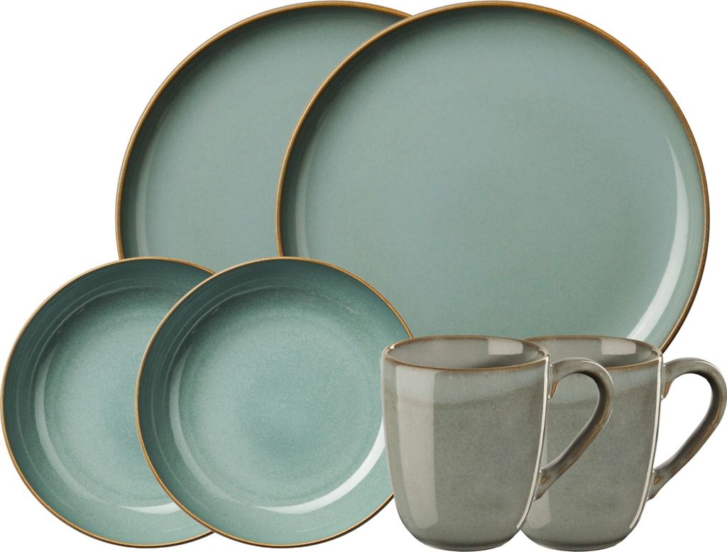 ASA Selection SAISONS Frühstücksset eucalyptus 6tlg