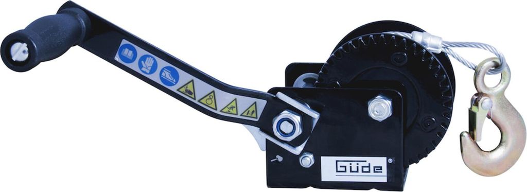Güde 55125 Seilwinde 360 KG mit 10 mtr. Seil Produktbild 