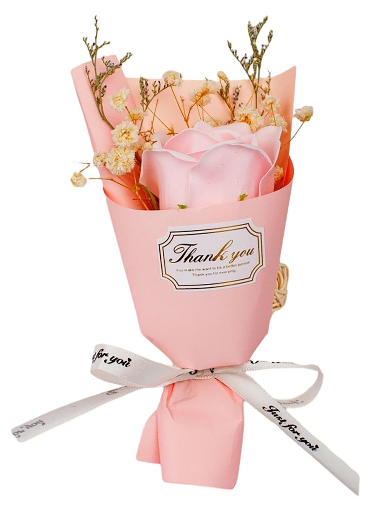 Mini-Aromatherapie-Seifenrosenstrauß, duftendes künstliches Blumenarrangement, romantisches Valentinstags-Geburtstagsgeschenk für Frauen, Mädch...