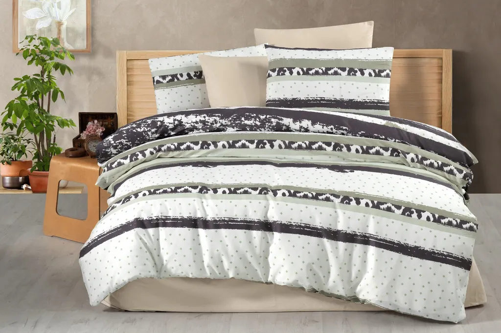 Offerta Set Copripiumino Bianco Tina 200x220 - Alta Resistenza