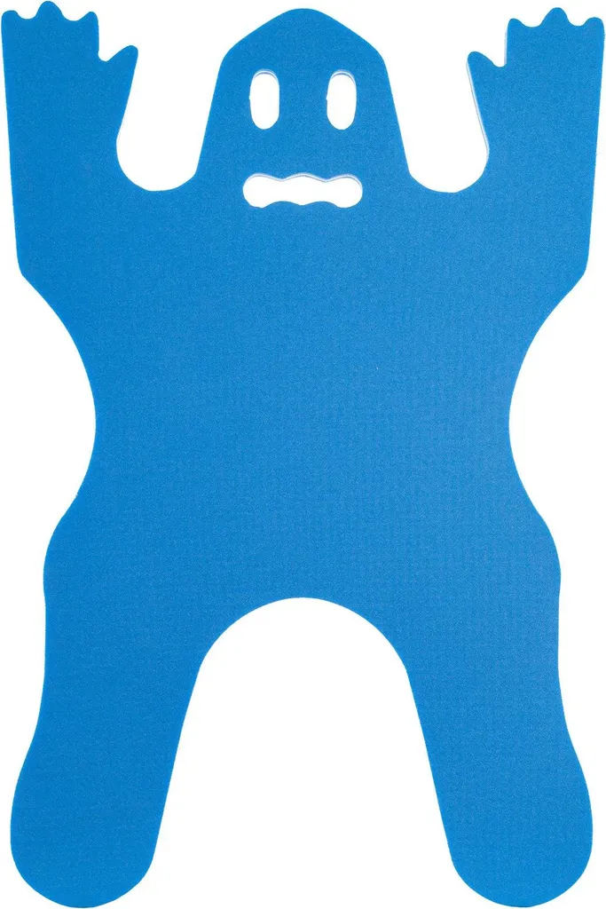 Ornement Mural Fantôme Bleu 4cm pour Chambre d'Enfant et Bureau
