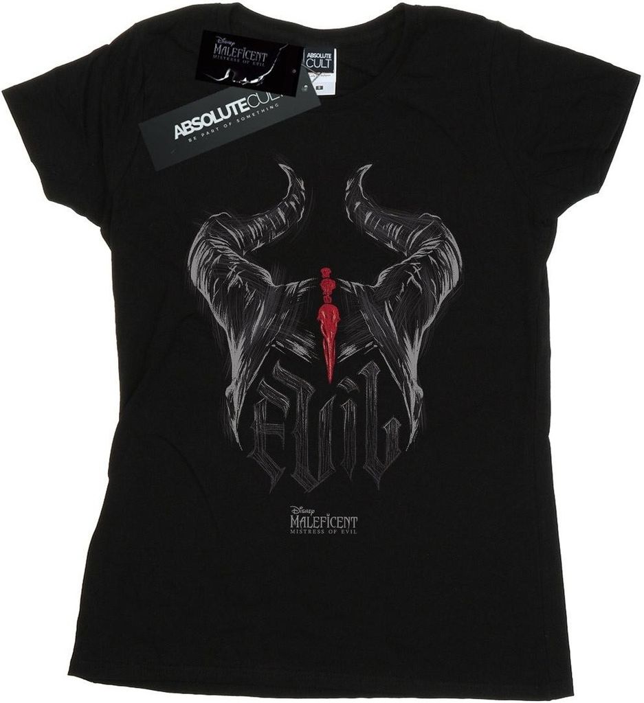 Disney - "Mistress Of Evil" T-Shirt für Damen BI30609 (S) Produktbild 