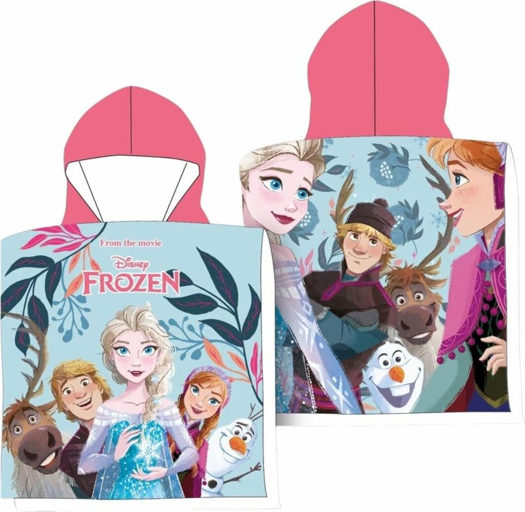 Frozen Dětská mikrovláknová osuška s kapucí, 50 x 50 cm Obrázek produktu 