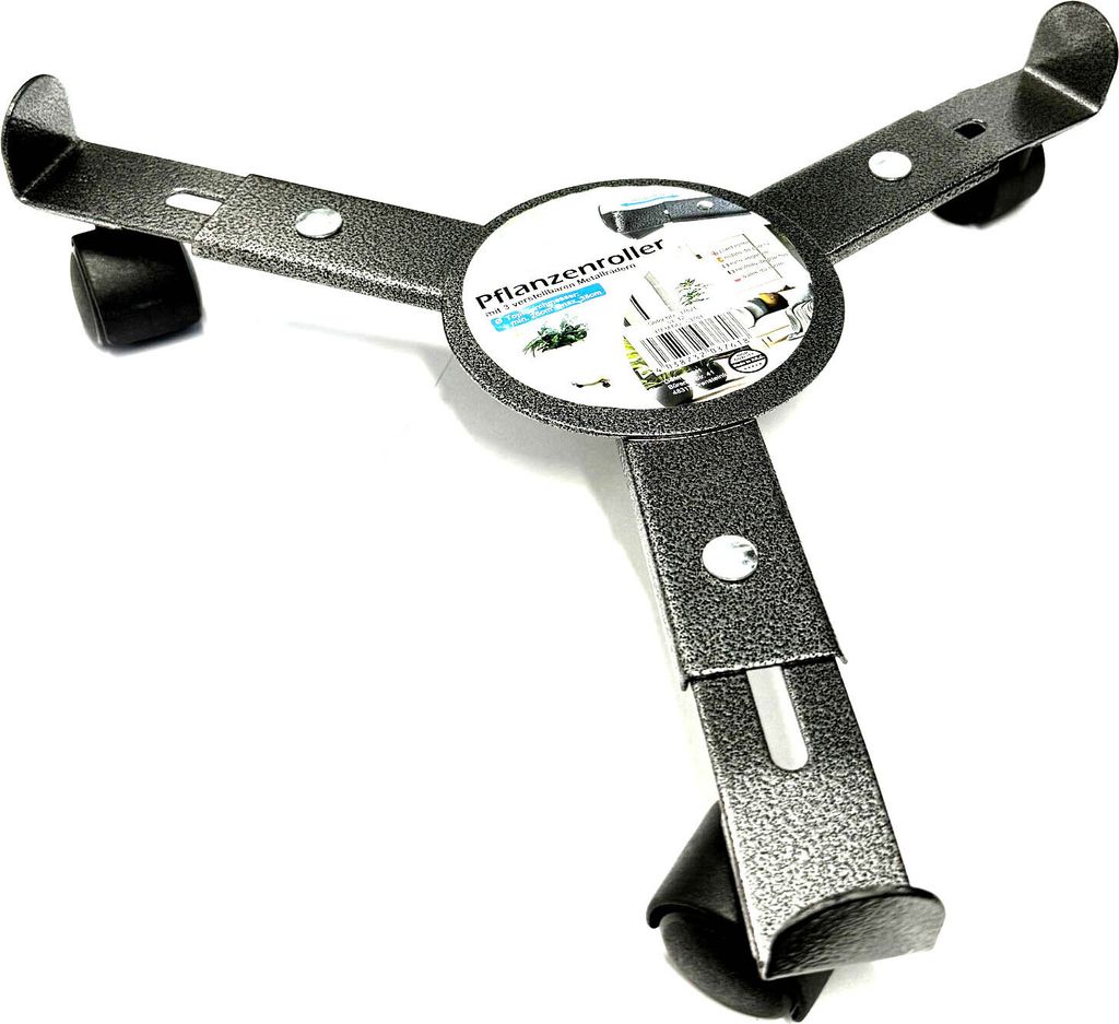 Pflanzenroller Metall Rund Verstellbar Ø 25 – 30 cm 3 Produktbild 