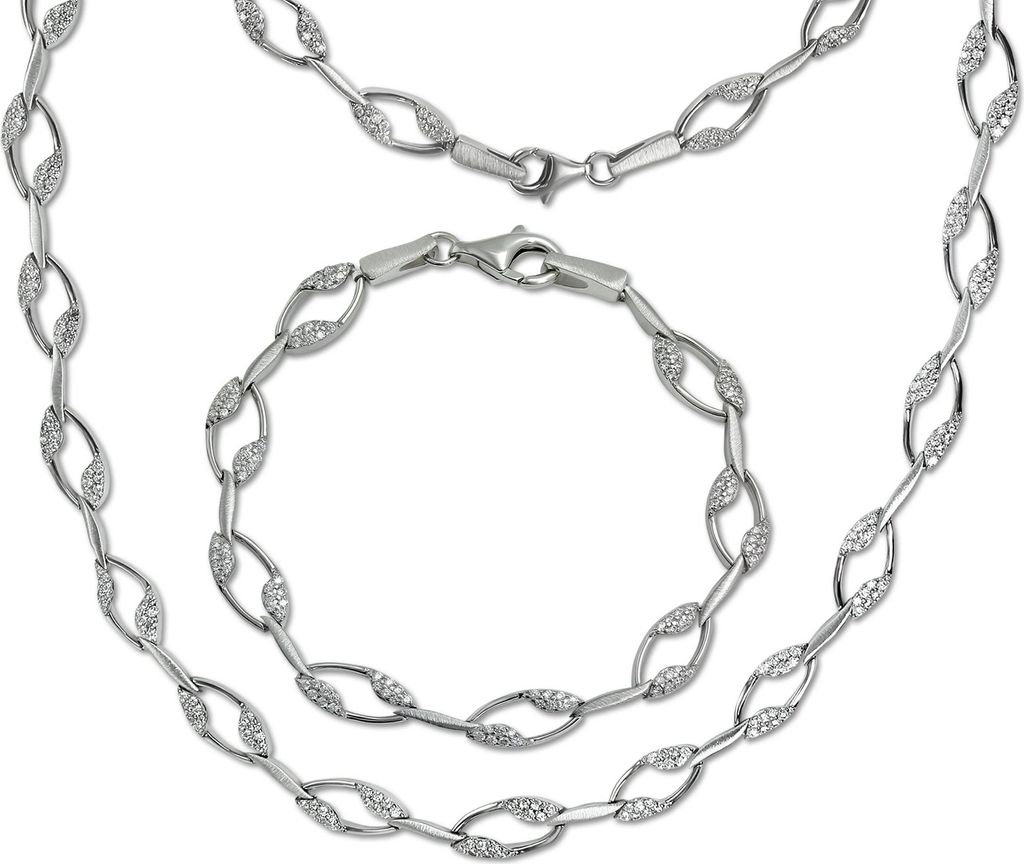 SilberDream Schmuck-Sets Schmucksets SilberDream Silberschmuck Damen SDS4805W