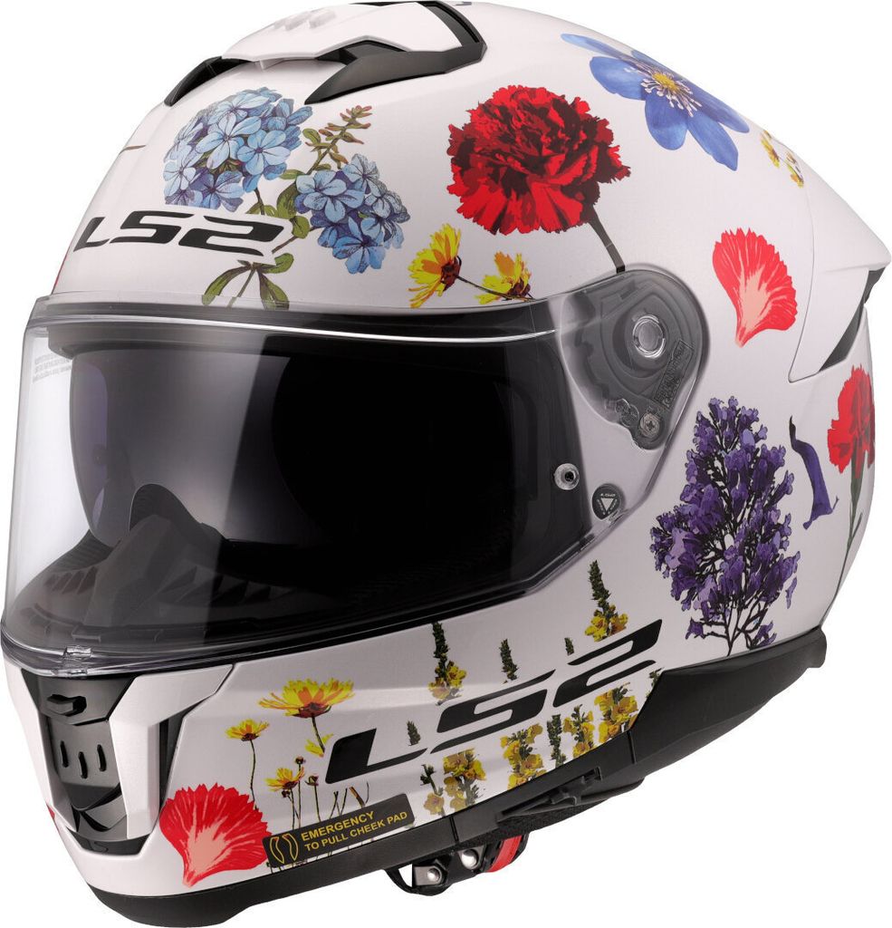 LS2 FF808 Stream II Flowers Helm