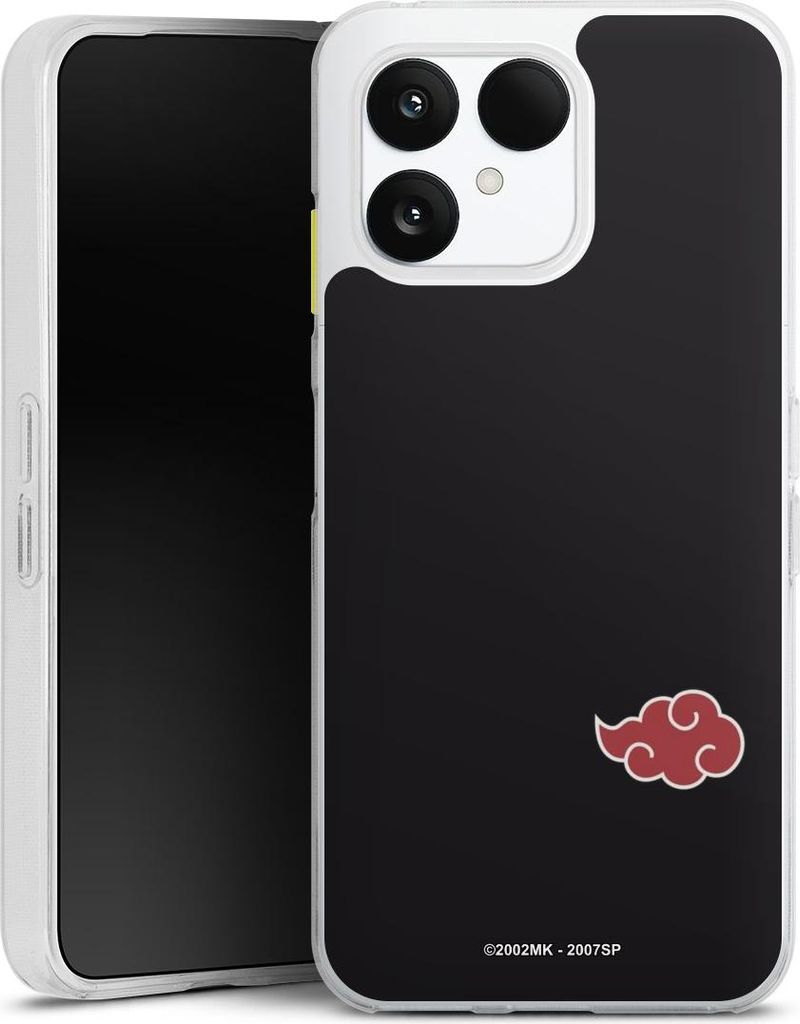 DeinDesign Handyhülle für Fairphone 6 Silikon Hülle Case Smartphone Schutzhülle Naruto Shippuden Offizielles Lizenzprodukt Akatsuki