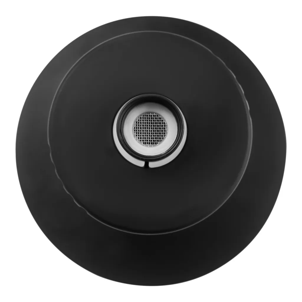 Filtre de douche noir universel anti-calcaire pour salle de bain