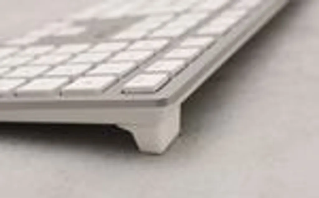 Clavier KC 6000 Slim pour Mac - Clavier filaire chiclet argent et blanc - 21