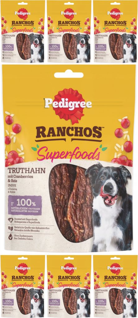 Pedigree Ranchos Superfoods - natürliche Trockenleckerlis Produktbild 