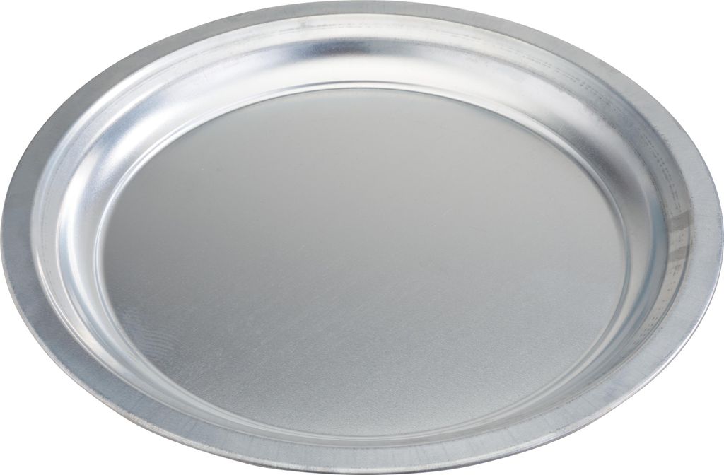 Zink Schale "Flach", rund, Ø 32 cm Produktbild 